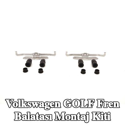 BOSCH Fren balatası montaj kiti — 2012 Volkswagen Golf