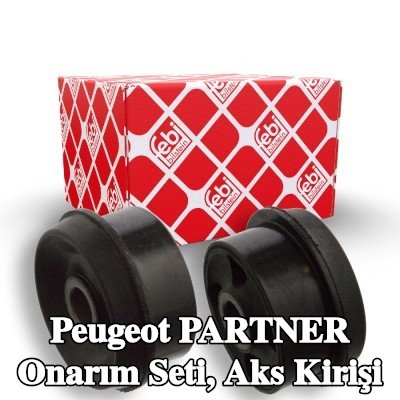 FEBI BILSTEIN Onarım Seti, ön aks kirişi, Arka Aks — Peugeot Partner