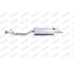 WALKER Arka susturucu 1310mm, montaj parçaları olmadan — 1997 Honda Accord (1)