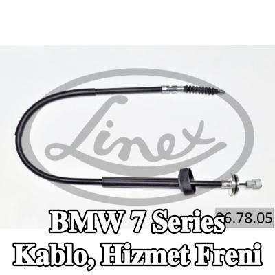 LINEX Kablo, hizmet freni — BMW 7 Series