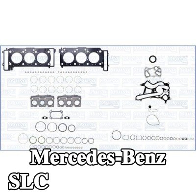 AJUSA مجموعة حشيات كاملة, محرك مزود بحشية رأس الأسطوانة, مع أختام ساق الصمام, MULTILAYER STEEL — Mercedes-Benz Slc