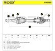 RIDEX Tahrik mili Ön Aks Sol, 663mm — 2005 Renault Vel Satis (6)