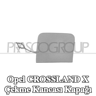PRASCO Çekme kancası kapağı Ön — Opel Crossland X