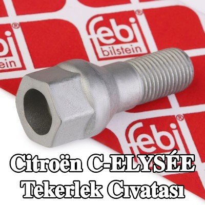 FEBI BILSTEIN Tekerlek Cıvatası 17, 47mm — Citroën C-elysée