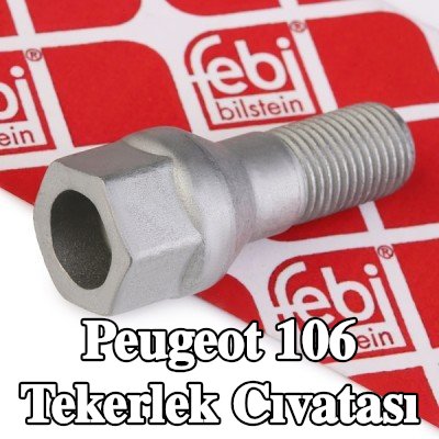 FEBI BILSTEIN Tekerlek Cıvatası 17, 47mm — Peugeot 106