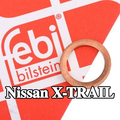 FEBI BILSTEIN حشية سدادة حوض الزيت من النحاس, Inner Diameter: 12mm — 2012 Nissan X-trail