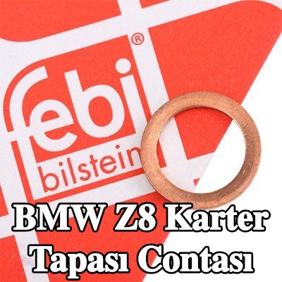 FEBI BILSTEIN Karter tapası rondelası Bakır, Inner Diameter: 12mm — BMW Z8