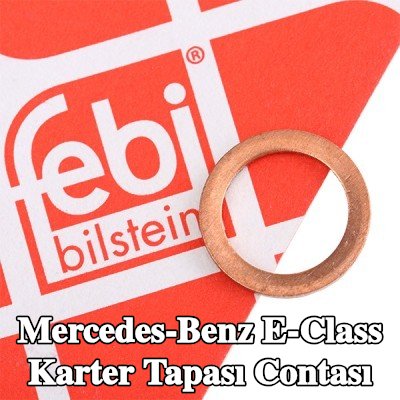 FEBI BILSTEIN Karter tapası rondelası Bakır, Inner Diameter: 12mm — Mercedes-Benz E-Class