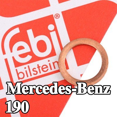 FEBI BILSTEIN حشية سدادة حوض الزيت من النحاس, Inner Diameter: 12mm — Mercedes-Benz 190
