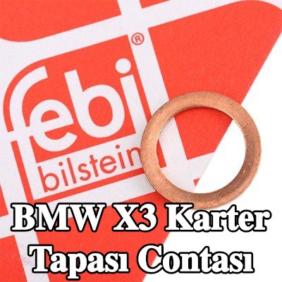 FEBI BILSTEIN Karter tapası rondelası Bakır, Inner Diameter: 12mm — 2016 BMW X3