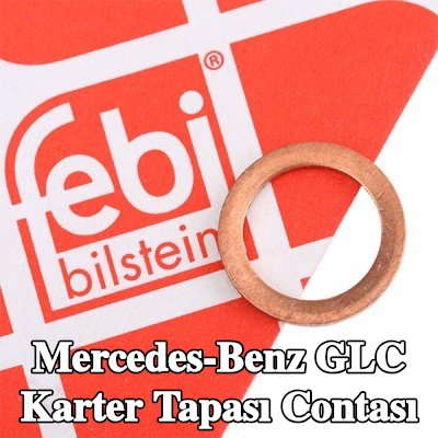 FEBI BILSTEIN Karter tapası rondelası Bakır, Inner Diameter: 12mm — 2016 Mercedes-Benz Glc