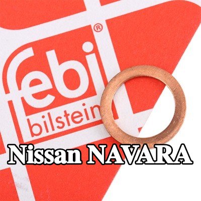 FEBI BILSTEIN حشية سدادة حوض الزيت من النحاس, Inner Diameter: 12mm — 2008 Nissan Navara