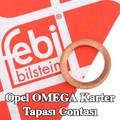 FEBI BILSTEIN Karter tapası rondelası Bakır, Inner Diameter: 12mm — Opel Omega
