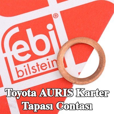 FEBI BILSTEIN Karter tapası rondelası Bakır, Inner Diameter: 12mm — Toyota Auris