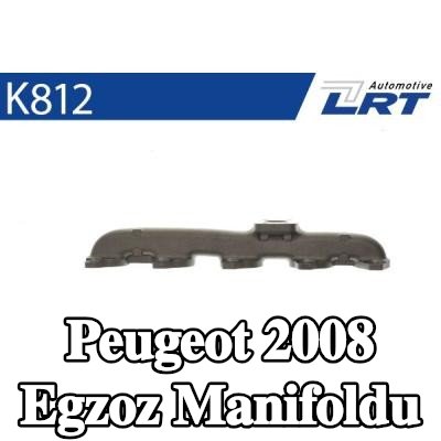 LRT Montaj parçaları ile egzoz manifoldu — Peugeot 2008