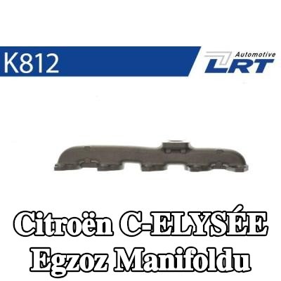 LRT Montaj parçaları ile egzoz manifoldu — Citroën C-elysée