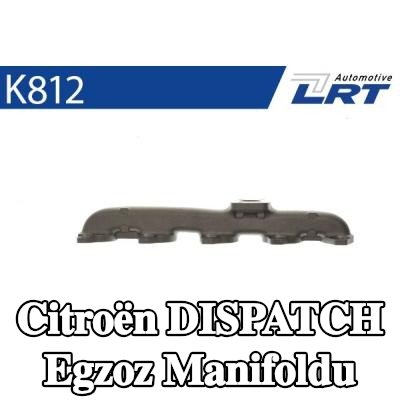 LRT Montaj parçaları ile egzoz manifoldu — Citroën Dispatch