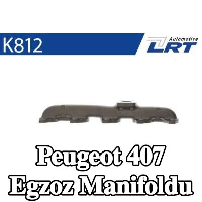 LRT Montaj parçaları ile egzoz manifoldu — Peugeot 407