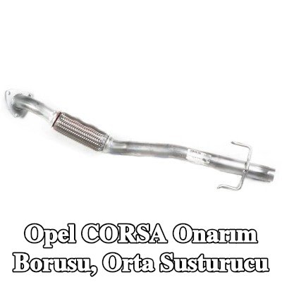 IZAWIT Onarım Borusu, orta susturucu — Opel Corsa