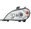 HELLA Far Sol, H7/H7, PY21W, W5W, ampullü, far seviyeleme motorlu, Gösterge Rengi: şeffaf — 2002 Mercedes-Benz ML-Class (3)