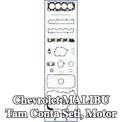 AJUSA Tam Conta Seti, silindir kapağı contalı motor, valf gövdesi contalı, FIBERMAX — Chevrolet Malibu