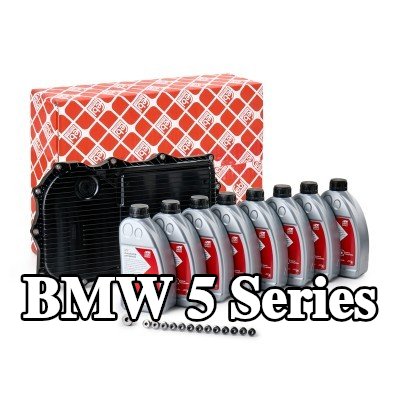 FEBI BILSTEIN مجموعة صيانة علبة التروس مع سدادة تصريف الزيت, مع مسامير/براغي — BMW 5 Series