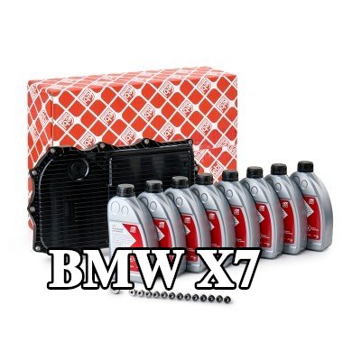FEBI BILSTEIN مجموعة صيانة علبة التروس مع سدادة تصريف الزيت, مع مسامير/براغي — BMW X7
