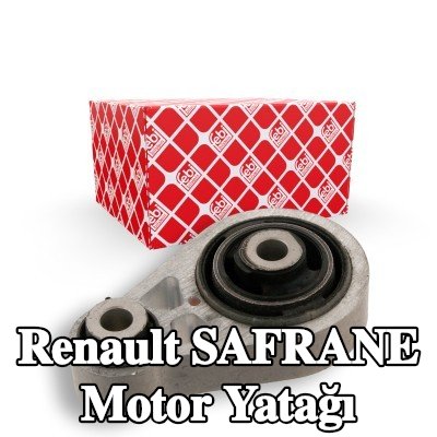 FEBI BILSTEIN Motor yatağı, arka, Elastomer — 1995 Renault Safrane
