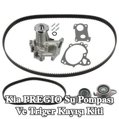 FEBI BILSTEIN Su pompası ve triger kayışı kiti Genişlik: 19mm — Kia Pregio
