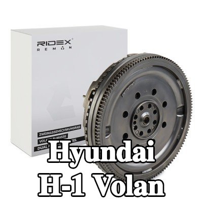 RIDEX REMAN Volan Sürtünme kontrol plakalı çift kütleli volan, pilot yatak ile — 2002 Hyundai H-1