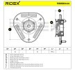 RIDEX Üst amortisör yatağı Ön Aks — Lexus Nx (4)