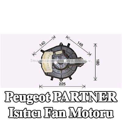 PRASCO Isıtıcı fan motoru — Peugeot Partner