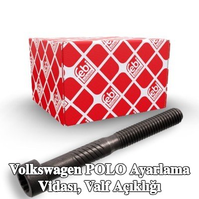 FEBI BILSTEIN Ayarlama vidası, valf açıklığı — Volkswagen Polo