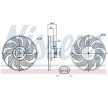 NISSENS Fan, radyatör 384mm, radyatör fanı kapağı olmadan, direnç olmadan, kontrol ünitesi olmadan — Nissan Interstar (6)