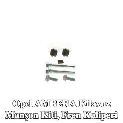 BOSCH Kılavuz manşon kiti, ön aks fren kaliperi, Arka Aks, sabitleme/montaj malzemesi ile — Opel Ampera