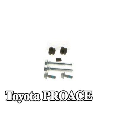 BOSCH طقم جلبة التوجيه, مكابح المحور الأمامي, المحور الخلفي, مع مواد تثبيت/تركيب — Toyota Proace