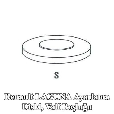 IPSA Ayarlama Diski, valf boşluğu — Renault Laguna