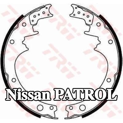 TRW مجموعة أحذية الفرامل — 2000 Nissan Patrol