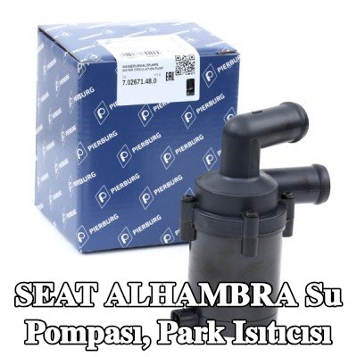 PIERBURG Su Pompası, kablolu park ısıtıcısı — SEAT Alhambra