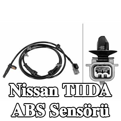 HELLA ABS sensörü Ön Aks, klips ile — Nissan Tiida
