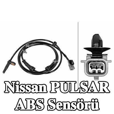 HELLA ABS sensörü Ön Aks, klips ile — Nissan Pulsar
