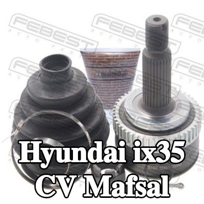 FEBEST CV mafsalı Ön Aks, Tekerlek Tarafı, ABS sensör halkalı — Hyundai ix35