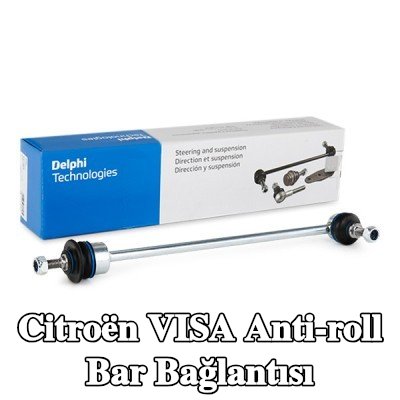 DELPHI Anti-roll bar bağlantısı 310mm, Çelik — Citroën Visa