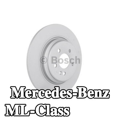BOSCH القطر الخارجي لقرص المكابح: 331mm, صلب, مطلي — 2000 Mercedes-Benz ML-Class