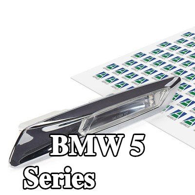 ABAKUS مؤشر جانبي أمامي أيمن, كروم — 2012 BMW 5 Series