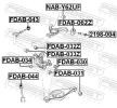 FEBEST Kontrol kolu burcu — Ford Mondeo (2)