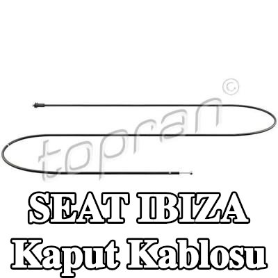 TOPRAN Kaput kablosu — 2000 SEAT Ibiza