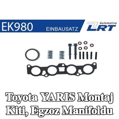 LRT Montaj Kiti, egzoz manifoldu — Toyota Yaris