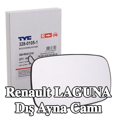TYC Dış aynası camı Sağ — 2002 Renault Laguna