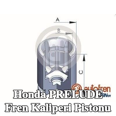 AUTOFREN SEINSA Fren kaliperi pistonu Arka Aks — 1990 Honda Prelude